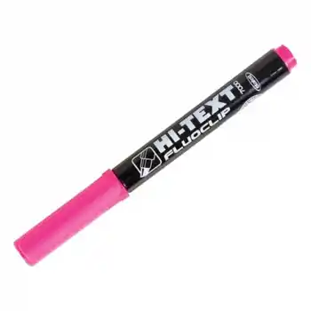HI-TEXT KALEM TİPİ FOSFORLU KALEM PEMBE 7000P
