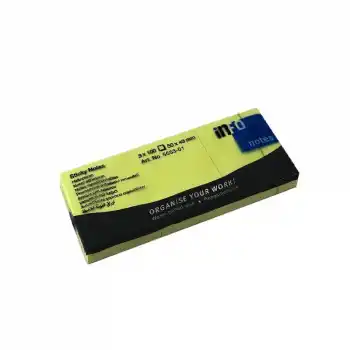 Info Notes 50x40 Sarı Postit 3 Lü Pk 100 Yp 565301