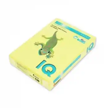 IQ A4 Limon Sarısı Renkli Fotokopi Kağıdı 80 Gr. Zg34