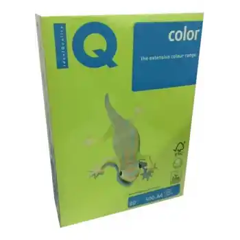 IQ A4 YOĞUN LİMON YEŞİLİ RENKLİ FOTOKOPİ KAĞIDI 80 GR LG46