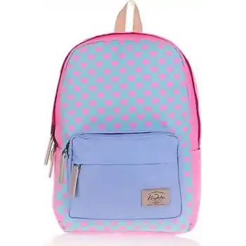 KAUKKO K1484 3 COLORS SIRT ÇANTASI HEARTS