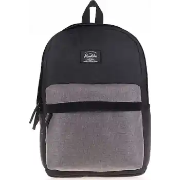 KAUKKO K1529 TÜVİT SIRT ÇANTASI SİYAH-GRİ CEP