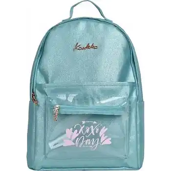 KAUKKO K1573 MAGICAL SIRT ÇANTASI TRANSPARENT TURKUAZ