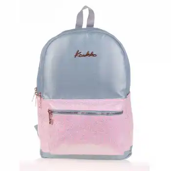 KAUKKO K1575 AMAZING SIRT ÇANTASI B LETTER GRİ