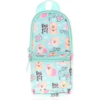 KAUKKO K2427 NATURE JUNIOR BAG KALEM ÇANTASI DOG