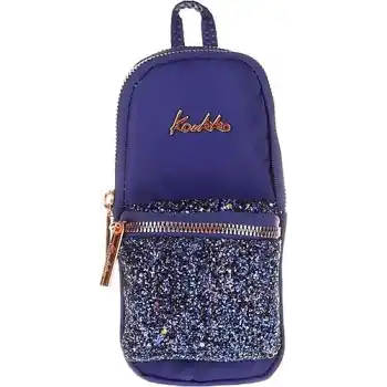 KAUKKO K2469 BRIGHT JUNIOR BAG KALEM ÇANTASI TAŞLI LACİVERT