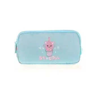 KAUKKO L8099 KIDS&LOVE 3 BÖLMELİ KALEM ÇANTASI KAPITONE CACTUS