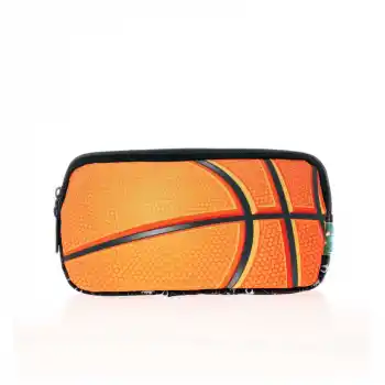 KAUKKO L8134 KIDS&LOVE 3 BÖLMELİ KALEM ÇANTASI NEW BASKETBALL