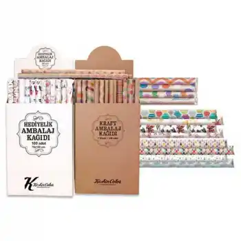 Keskin 70x200 Tekli Rulo Ambalaj Kağıdı 1006