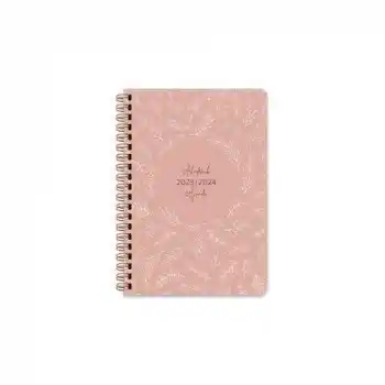 KESKİN A5 SPİRALLİ AKADEMİK AJANDA PASTEL FLORA 830208