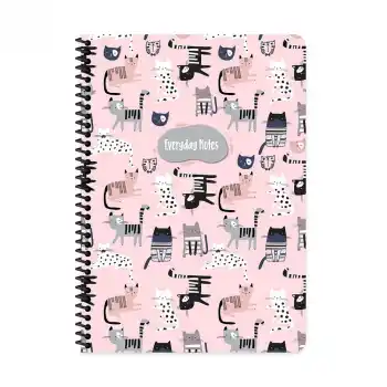 KESKİN ANIMAL FRIENDS A4 80 YP ÇİZGİLİ KARTON KAPAK DEFTER 384311