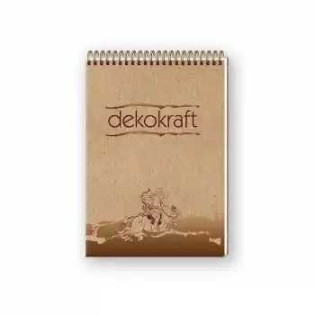 KESKİN DEKOKRAFT A6 80 YP. KARELİ SPR. DEFTER 144202
