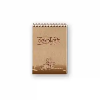 KESKİN DEKOKRAFT A6 80 YP.KARELİ SPR BLOKNOT 144202