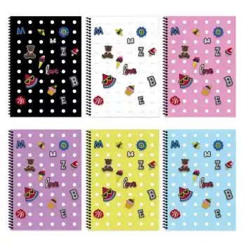 KESKİN FUN A6 ÇİZGİLİ 80 YP. PP KAPAK SPR. DEFTER 323261