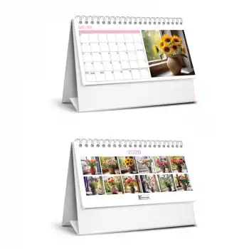 KESKİN MTK-822 KARTON ÜÇGEN MASA TAKVİMİ ÇİÇEK 600131-99