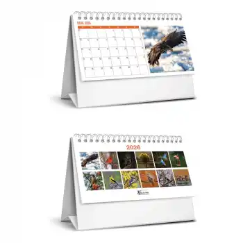 KESKİN MTK-824 KARTON ÜÇGEN MASA TAKVİMİ KUŞLAR 600133