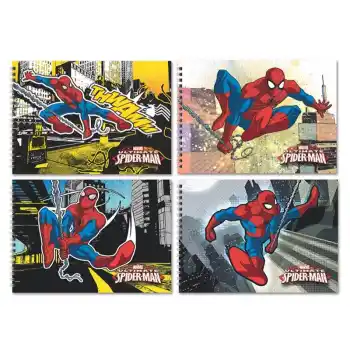 Keskin Spıderman 17x25 15 Yp Spr Resim Defteri 300115-06