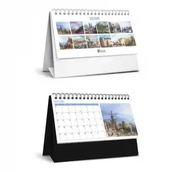 KESKİN MTP-821 PLASTİK ÜÇGEN MASA TAKVİMİ GRAVÜR 600135