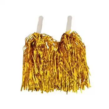 KİKA GÖSTERİ PONPONU 2 Lİ METALİK SARI