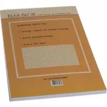 KLAS A4 100 YP KARELİ SPR KART.KPK BLOKNOT 0484