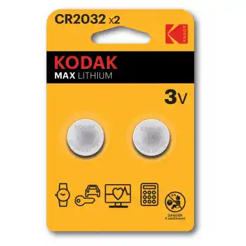 Kodak 30417687 Cr2032 Ultra Lityum Para Pil 2 Li Blister 288756