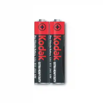 KODAK AAA İNCE PİL ÇİNKO KARBON 2 Lİ PK K3AHZ-S2 284827