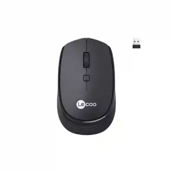 LECOO WS202 SİYAH USB KABLOSUZ MOUSE