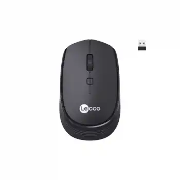 LECOO WS202 SİYAH USB KABLOSUZ MOUSE