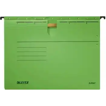 LEITZ 1984-55 YEŞİL TELLİ ASKILI DOSYA