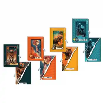 LİLAMOR 14,8X21 112 SYF.ZARF ERKEK GÜNLÜK ZD1421-GN03