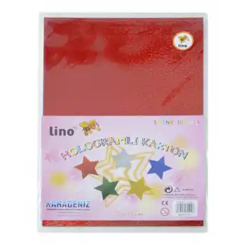 LINO 2709J HOLOGRAM KAĞIT 23X33 CM 10 LU