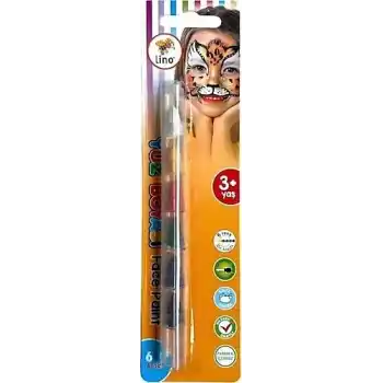 LINO LN-902 YÜZ BOYASI 6 LI YIKANABİLİR