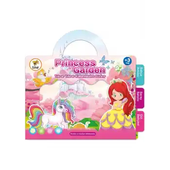 LINO LS-301 TEKRAR TEKRAR KULLANILABİLİR STICKER PRINCESS GARDEN