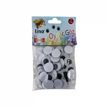 LINO OYNAR GÖZ ORTA BOY 15 MM 50 Lİ RBZ-016-A
