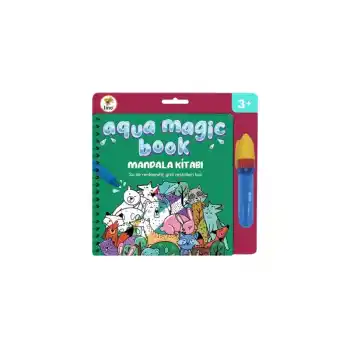 LINO TFL-1003 AQUA MAGIC BOOK MANDALA SİHİRLİ BOYAMA KİTABI