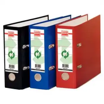 MANU TELGRAF KLASÖR GENİŞ MAVİ 2037