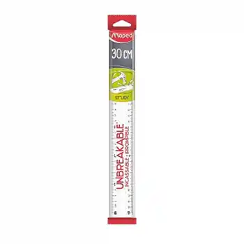 MAPED 245620 30 CM ESNEK PLASTİK CETVEL ŞEFFAF