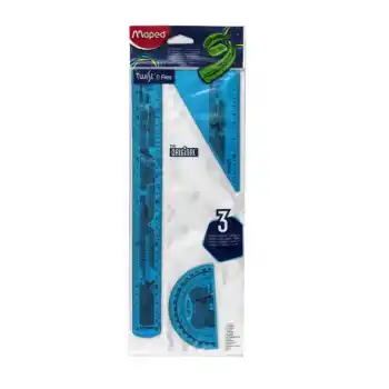 MAPED 895055 30 CM ESNEK PLASTİK CETVEL SETİ