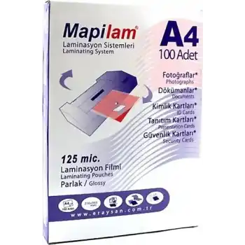 MAPİ 54X86 LAMİNASYON KAPLAMA 125 MİC.1021216