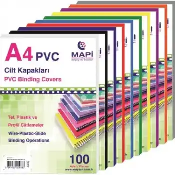 MAPİ A4 PVC CİLT KAPAĞI YEŞİL 160 MİC.2040205 (KAMPANYA)