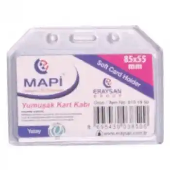 MAPİ YUMUŞAK KART KABI 54X86 YATAY 9101950 YERLİ