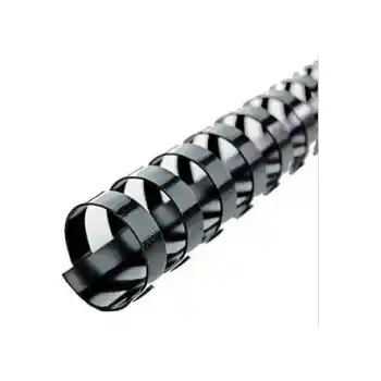 MAPİBİND  6 MM SİYAH PLASTİK SPİRAL 100 LÜ 2010601