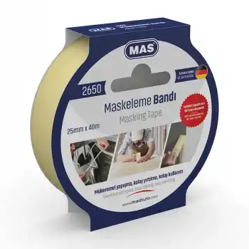 MAS 2650 MASKELEME BANDI 25MM X 40 METRE