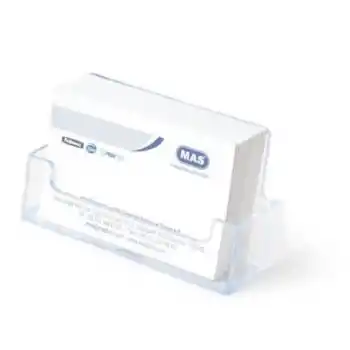 MAS 484 PLASTİK KARTVİZİTLİK KÖŞELİ