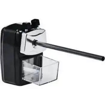 MAS 6730 KOLLU MASAÜSTÜ KALEMTRAŞ METAL KÜÇÜK SİYAH