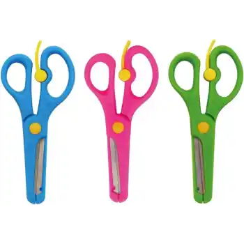 MAS 682 PLASTİK KORUMALI ÇOCUK MAKASI