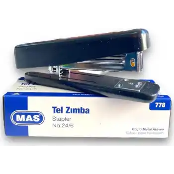 MAS 778  TEL ZIMBA MAKİNASI STURDY L NO:24/6 SİYAH
