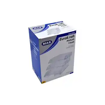 MAS 829 3 KATLI MAFSALLI EVRAK RAFI(ÖZEL FİYAT)