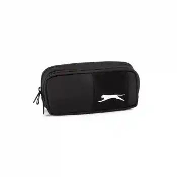 ME 23145 SLAZENGER SİYAH ÖNÜ BANT DETAYLI PARAŞÜT KALEM ÇANTASI