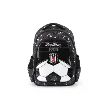 ME 23352 BEŞİKTAŞ TOP FİGÜRLÜ OKUL ÇANTASI